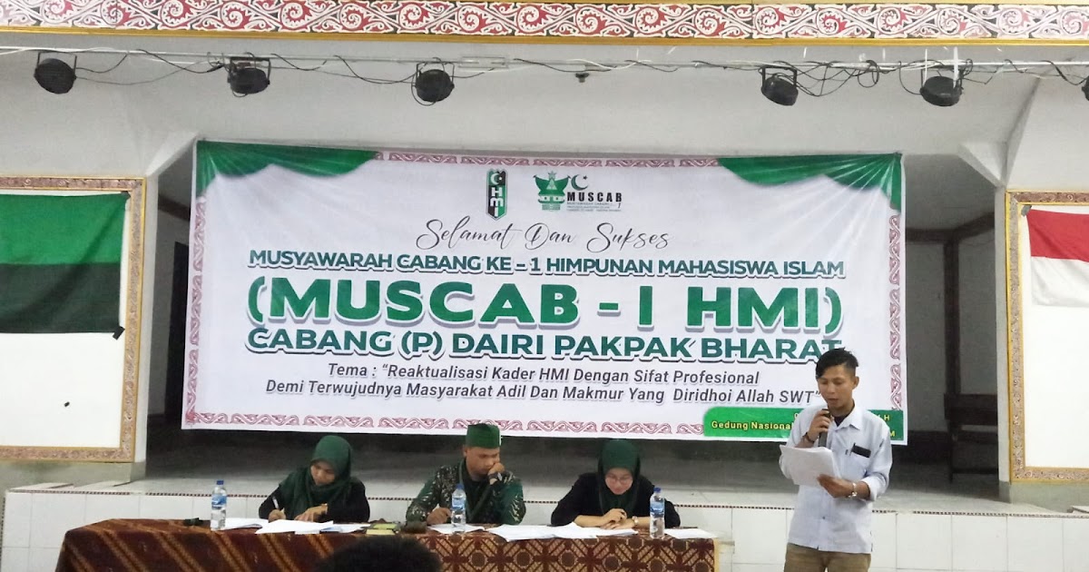 HMI kota aekkanopan Gelar Musyawarah Cabang
